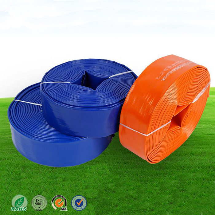 4 inch X 50m Standard Duty Agricuture Water Discharge Drain PVC Lay Flat Hose